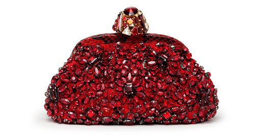 حقيبة إيفا المطرزة مع الثعبان لـ Dolce & Gabbana